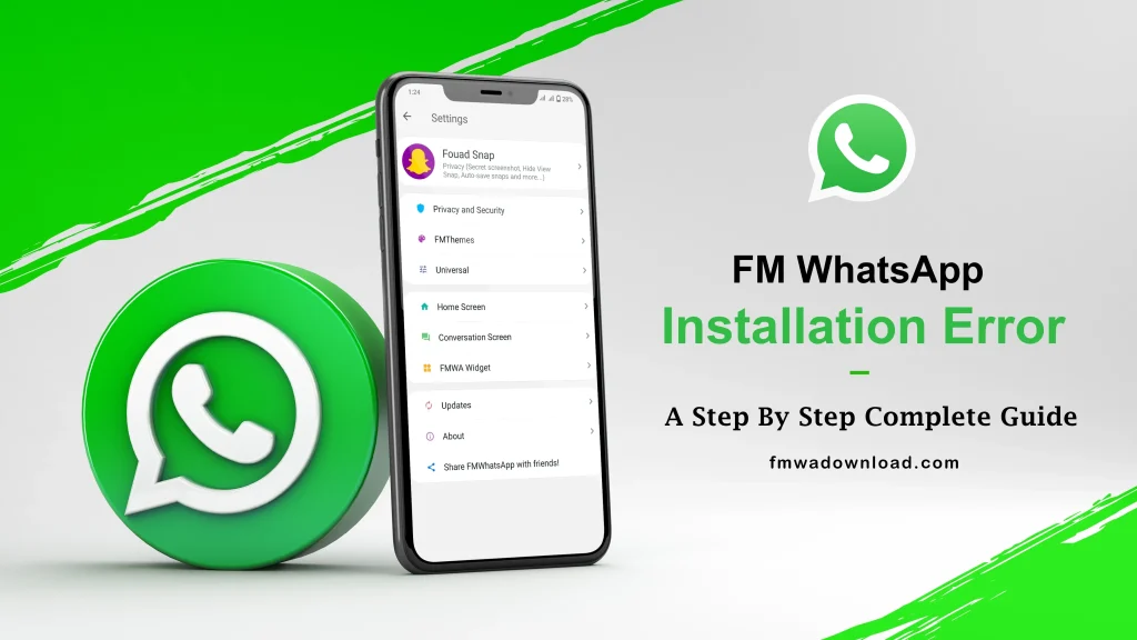 Solving FM WhatsApp Installation Errors: Easy Setup Guide
