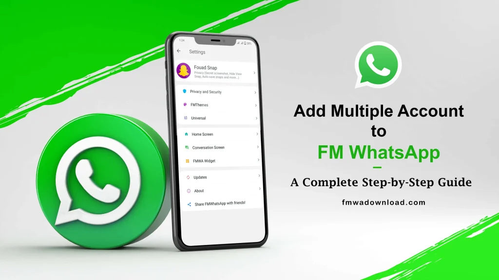 Add Multiple Accounts to FM WhatsApp